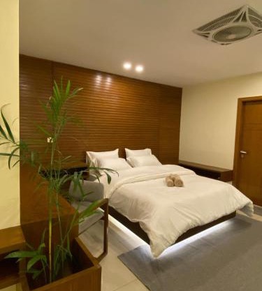 Skyluxe Designer Studio with rooftop Pool & Self Check In