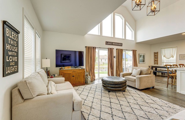 Sleek Getaway on Lake Wawasee w/Private Dock!