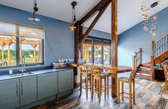 Sleeping up to six guests, this luxurious holiday home is situated in Hadleigh, Suffolk.