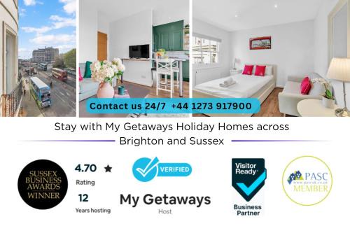 Slice of Brighton With Seaviews By My Getaways