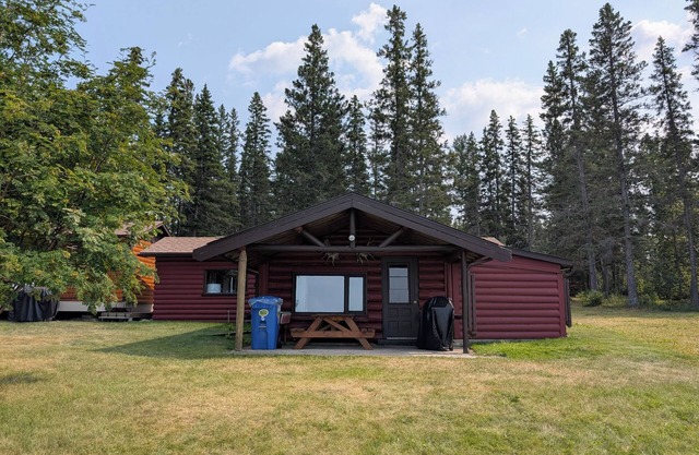 Snowy Owl: A lakefront log cabin at Clearwater Lake for the whole family!