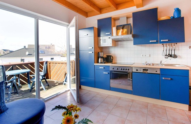 Spacious apartment in Beckerwitz with balcony