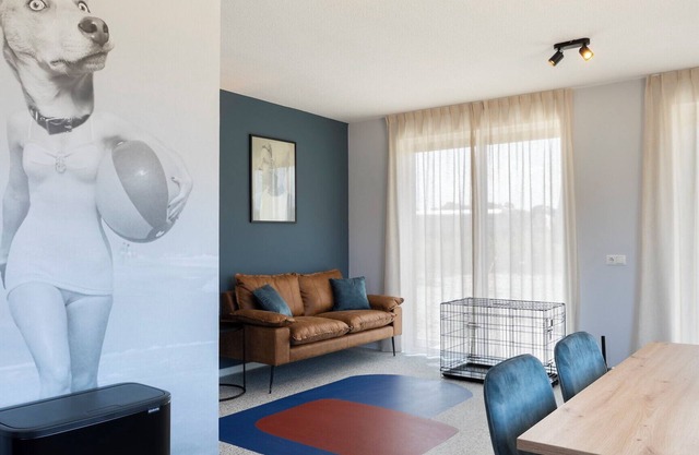 Spacious apartment for 4 people, with various facilities for your dog