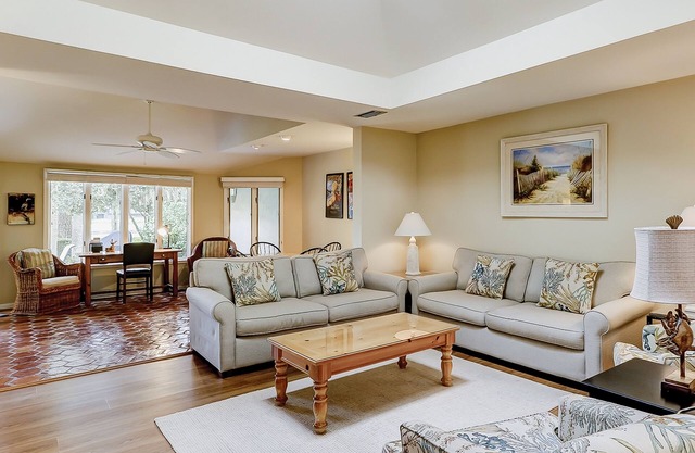 Spacious Getaway Featuring Shared Pool & Tennis Court + Free WiFi, AC, W/D