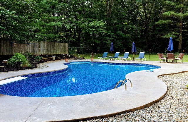 Spacious Saratoga Farmhouse with Saltwater Pool, near the Track and Lake
