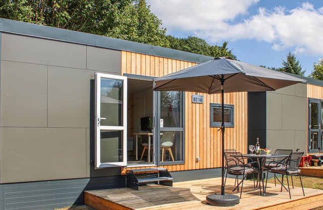 Spend a wonderful vacation in the Tiny Haus at the Camping Park Wemding.