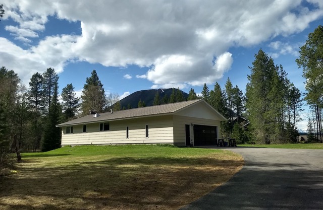 Stay at Glacier's Doorstep! Just a minute or two from the park's west entrance.