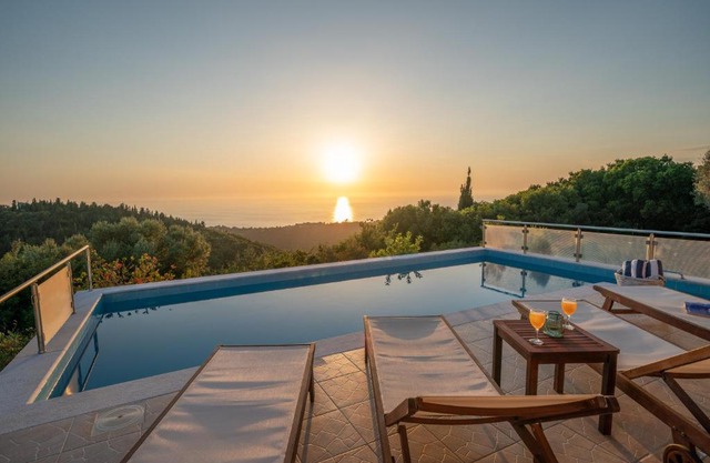 Stone Villa Eriphyle ,private witn sunset view