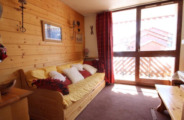 Studio cabine 4 pers à Vallandry, proche pistes et commerces - FR-1-411-268