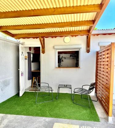 Studio cosy équipé à 5min de la plage