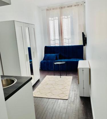 Studio cosy wifi terrasse CHU-Cite administrative-Primrose