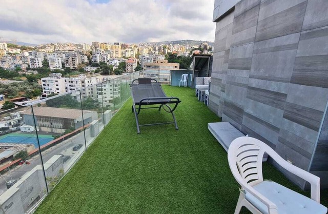 Studio duplex gazon sea view Dbayeh Prime location