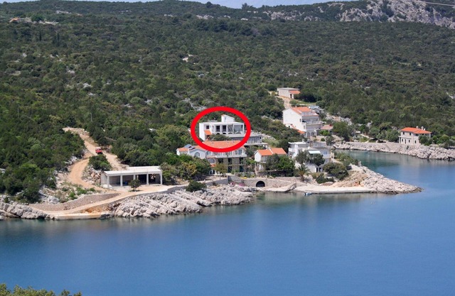 Studio flat near beach Cove Pokrivenik, Hvar (AS-8673-b)