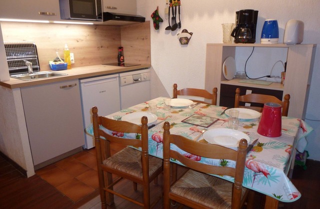 Studio for 4, Prime Ski Location, Balcony with Views, Wi-Fi, Pet-Friendly, Garage