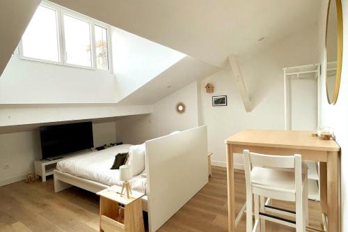 Studio Hypercentre Casteljaloux - Moderne - Calme - Wifi - TV -