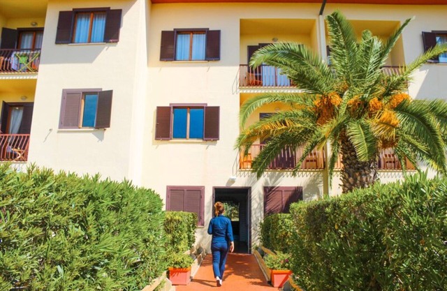 Studio in einer Ferienanlage mit Pool