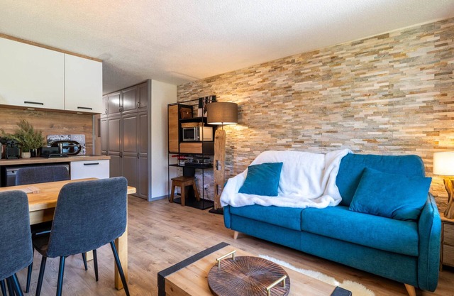 Studio La Clusaz: 3 pax, Wifi, Garage, Central