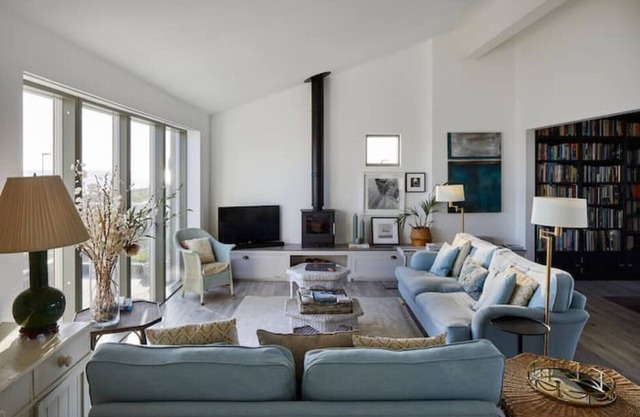 Stunning architect designed eco beachfront property