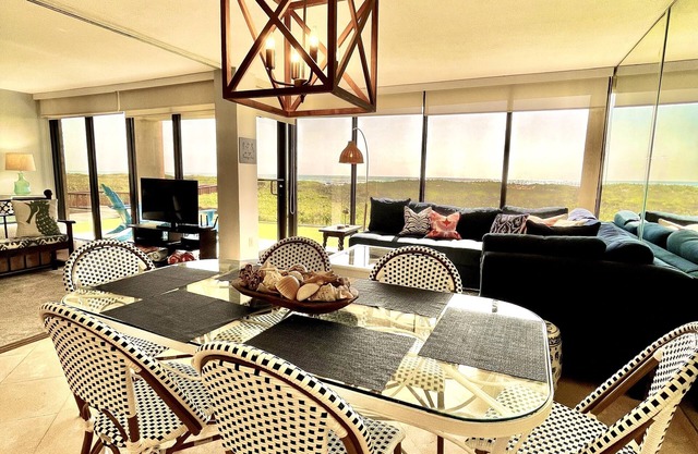 Stunning Beach Front Ground Floor 3/2 Condo. A Few Steps To The Beach!