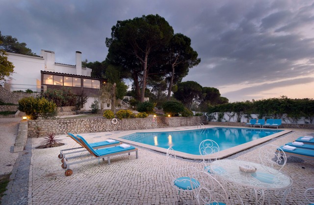Stunning deluxe villa on large piece of land with sea and lisbon/troia views