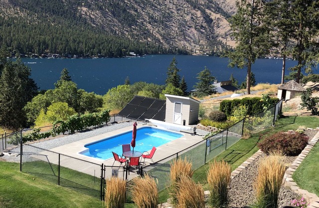 Stunning lake and mountain view home