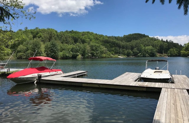 Stunning Modern Rustic Lake Retreat PRVT BOAT SLIP