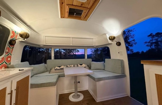 Stunning Mountain Retreat with Vintage Airstream and Private 2 Acres with View