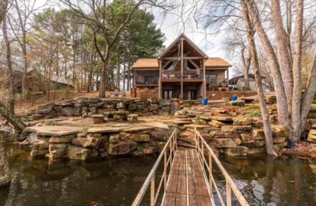 Stunning Riverfront Home Near Cow Shoals with Dock on the Little Red River!