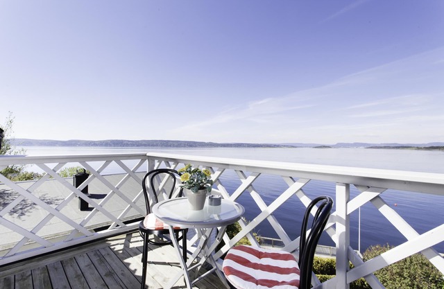 Stunning view of the fjord