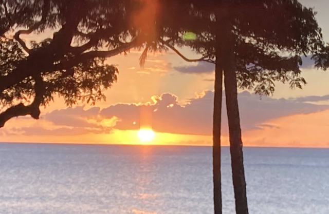 Stunning views over the Pacific Ocean