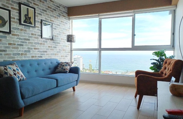 Stylish New Apartment with stunning Ocean View near Miraflores