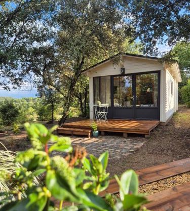 Suite privée indépendante en bois- Sud Ardèche