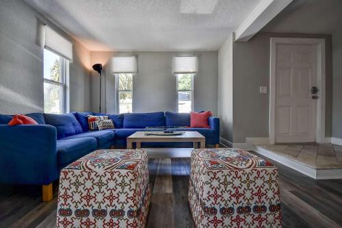 SunKissed in St Pete is a 3 BR Home with Heated Pool and great outdoor space Near the Beach