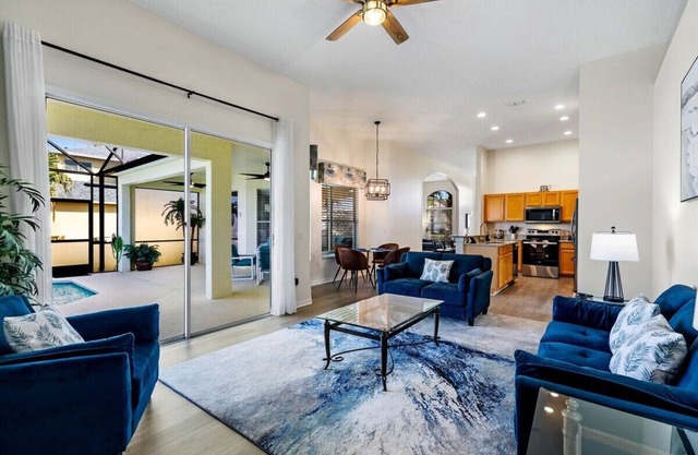 Sunny Pool with Lake View - Game Room - Nr Disney