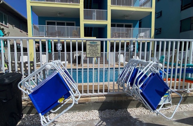 Sunset from your Balcony! Beachfront, 2/2, Heated Pool, UNIT 406