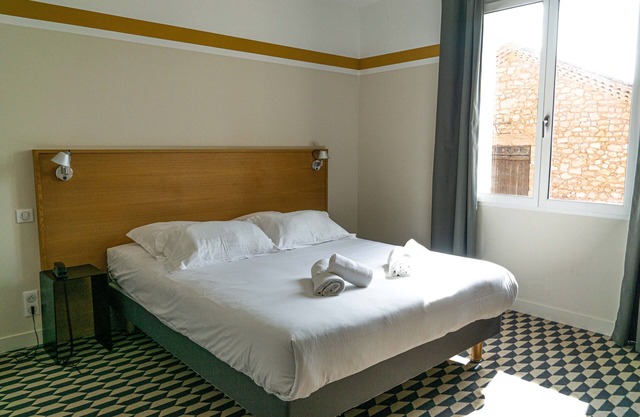 Superior Double Room with View at the Hotel La Maison des Ocres