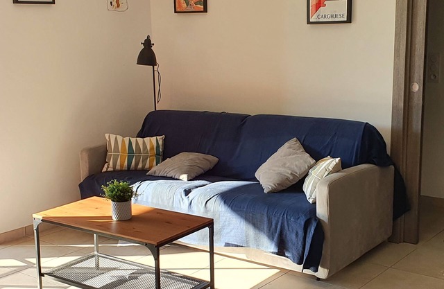 T3 67 m² air-conditioned apartment with 100 m² garden, ideal for a family