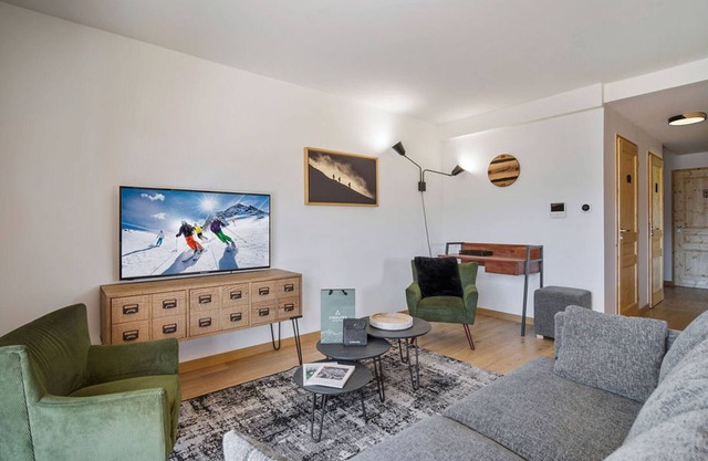 T3 apartment with cabin, terrace, garage, 8 ppl