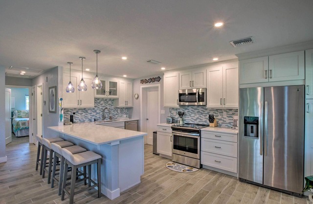 Tasteful Home w/Patio + Grill < 2 Mi to Beach!