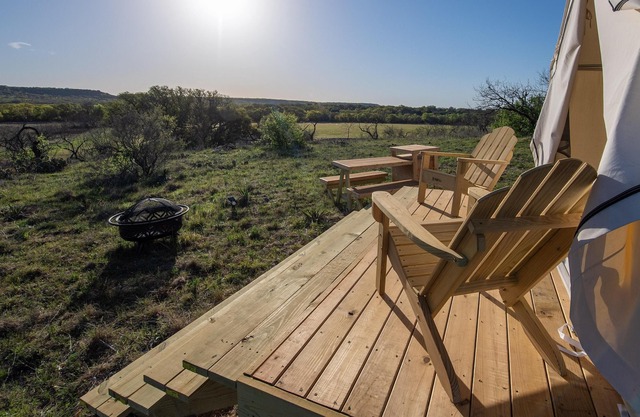 Tentrr Signature Site - Texas 1873 - Coleman Cooking Site