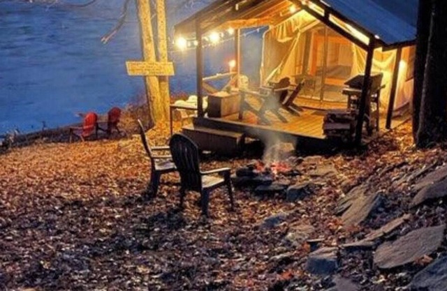 Tentrr Signature Site - River's Edge Sunrise