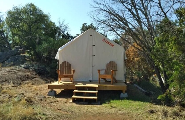 Tentrr State Park Site - Texas Inks Lake State Park - Site B - Single Camp
