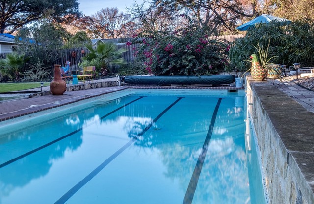 The CHA CHA CHA is a colorfully decorated home in a desirable neighborhood.