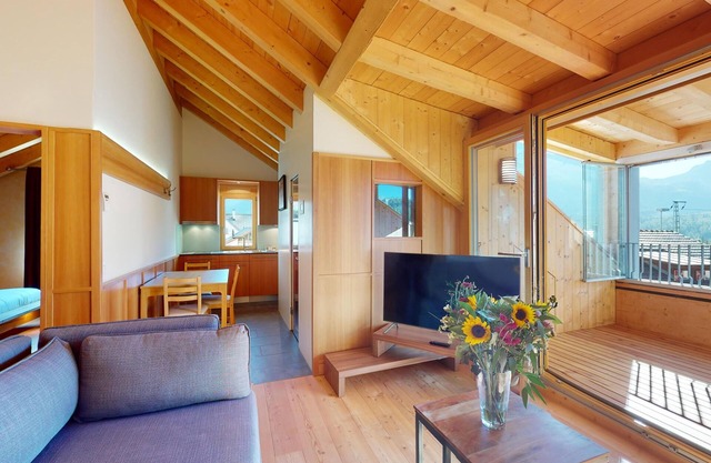 The Chesa Chalcherin is a newly built Minergie apartment house.