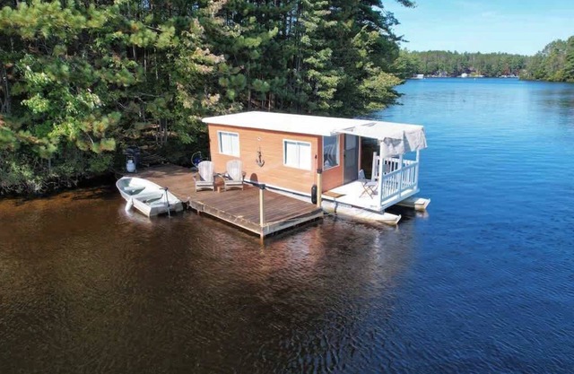 The Floater-A House Boat on Grant Island, Bham Lk