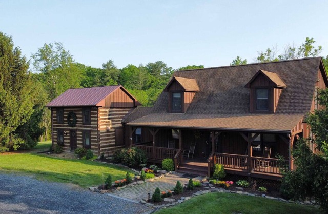 The Foundry Cabin | Historic 6BR Retreat w/Hot Tub, Propane Fire Pit & Games