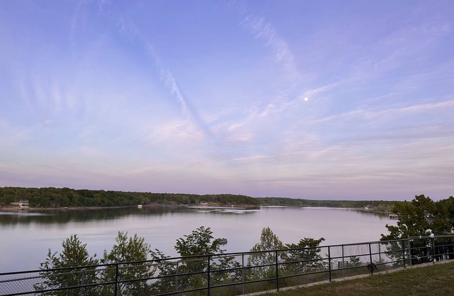 The Grandest View of all overlooking Honey Creek Cove with covered boat slip!