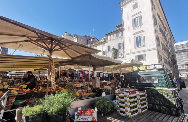 The great beauty. Terrace in the heart of Rome