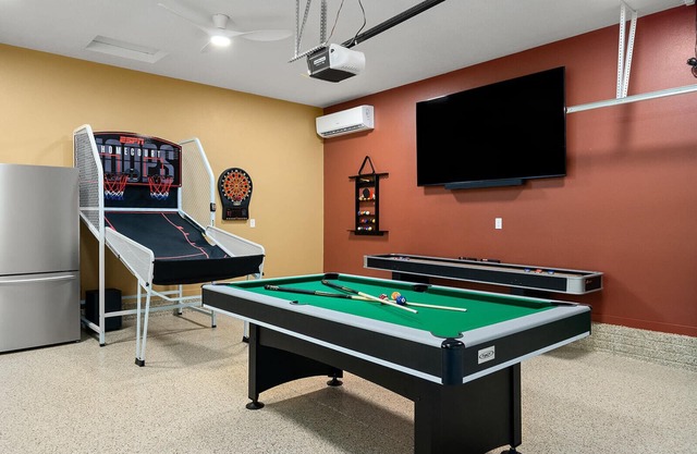 The House Divided. New Home. Hot Tub. Game Room. Open Concept Living Spaces.
