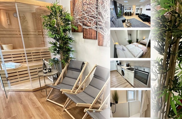 The loft - 4 bedrooms - 2 WC - 2 showers - sauna - 2 underground parking spaces